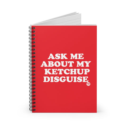 Ketchup Disguise Notebook