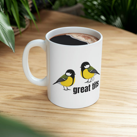 Great Tits Birds Mug
