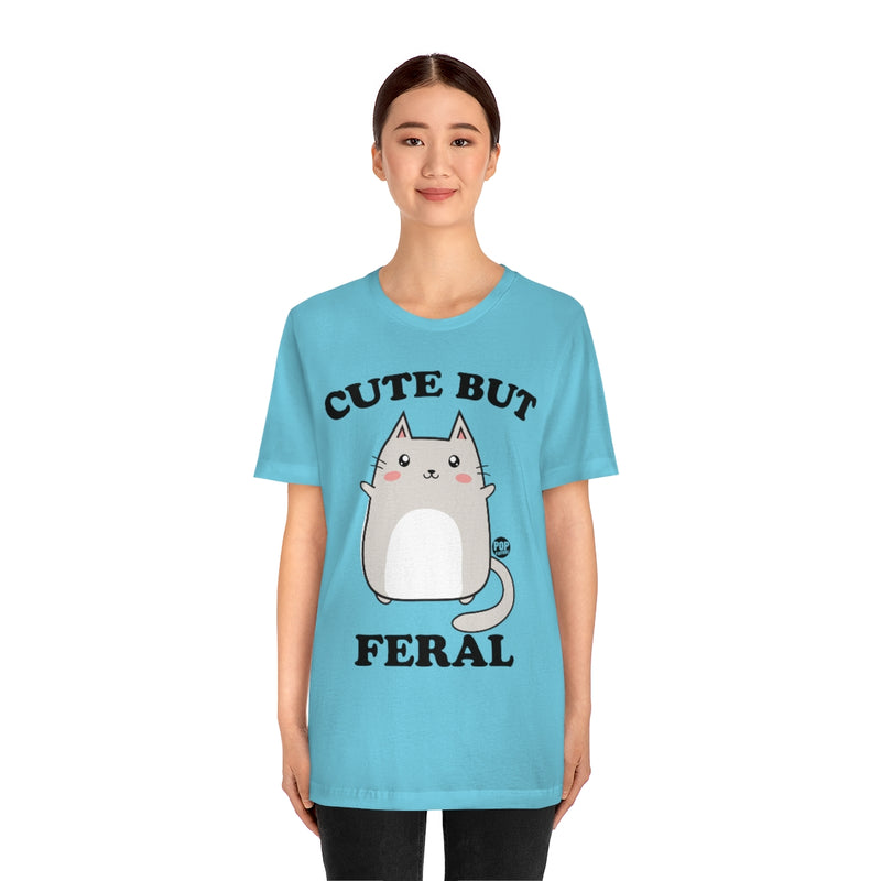 Load image into Gallery viewer, Cute But Feral Unisex Tee
