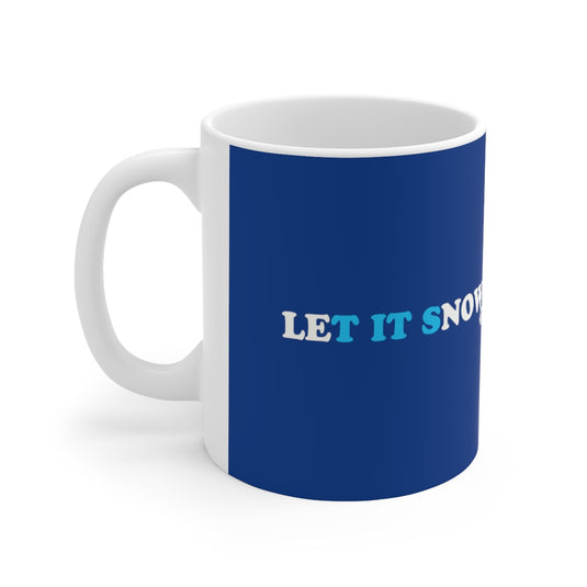 Let It Snow Tits Mug