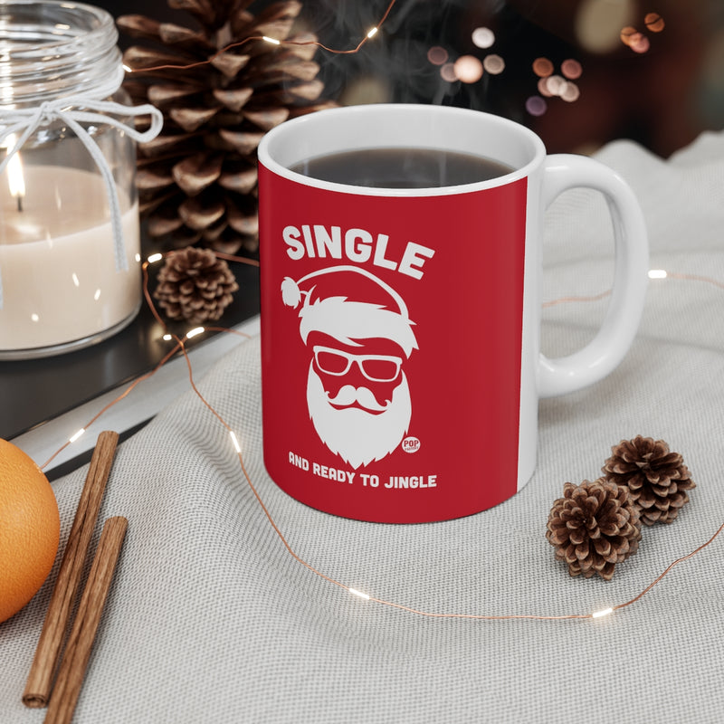 Load image into Gallery viewer, Single Ready Jingle Santa Mug
