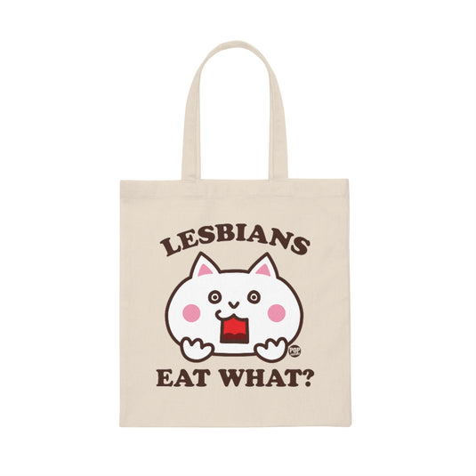 Lesbians Eat What Cat Tote