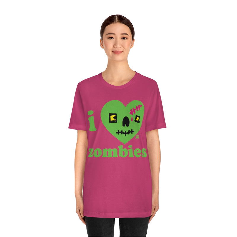 Load image into Gallery viewer, I Love Zombies Unisex Tee
