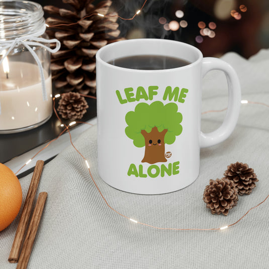 Leaf Me Alone Tree Mug