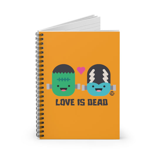 Love Is Dead Frankenstein Notebook