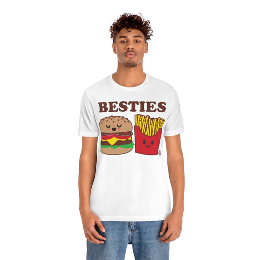 Besties Burger And Fry Unisex Tee