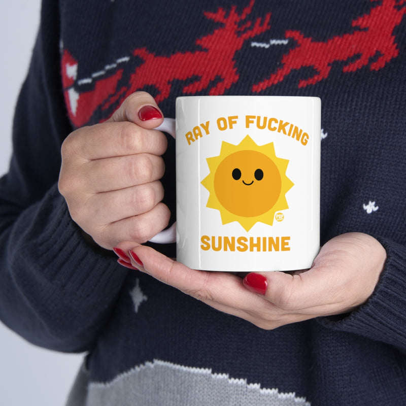 Load image into Gallery viewer, Ray Of Fucking Sunshine Mug
