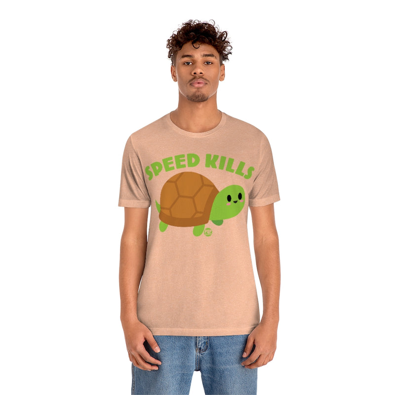 Load image into Gallery viewer, Speed Kills Turtle Unisex Tee
