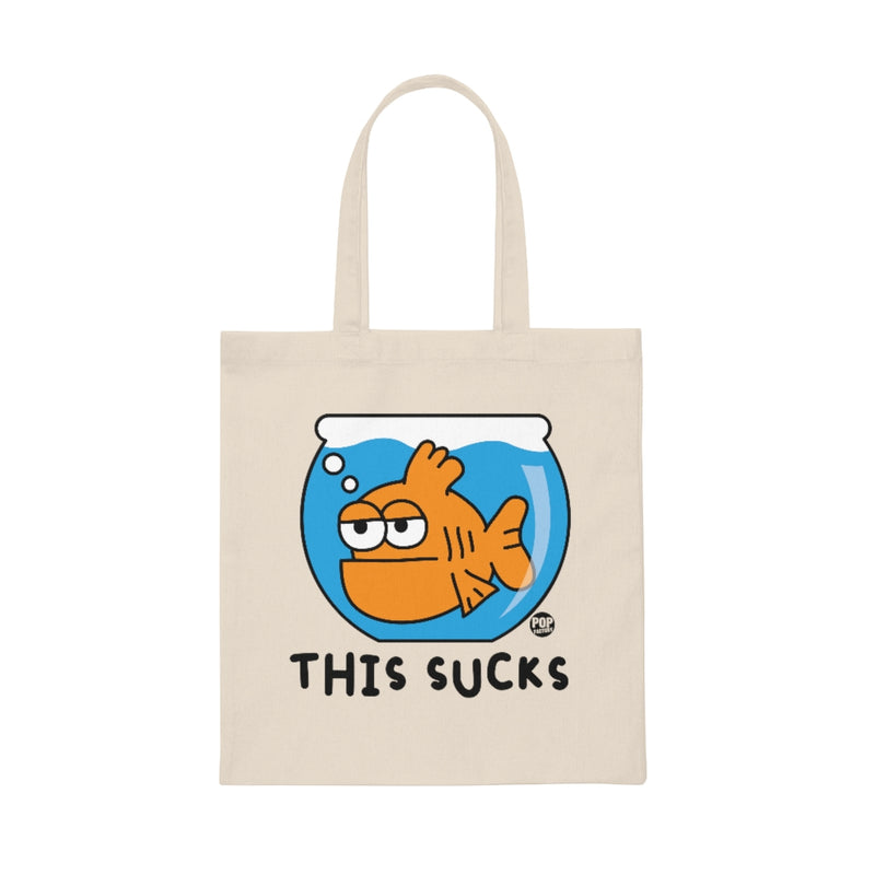 Load image into Gallery viewer, This Sucks Goldfish Tote
