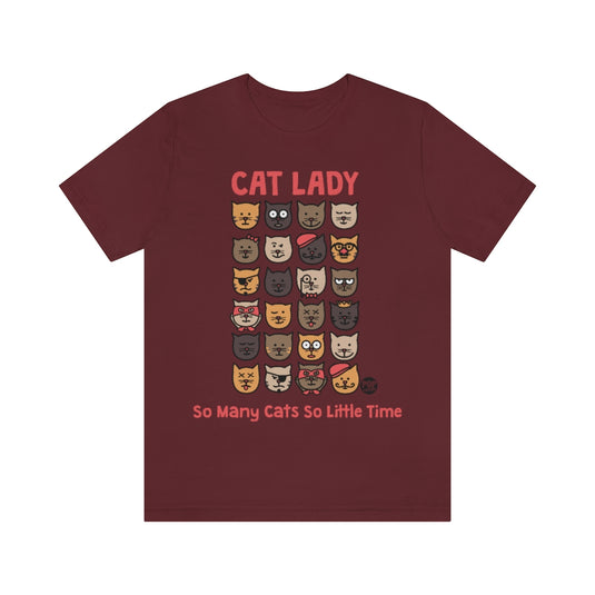 Cat Lady Unisex Tee