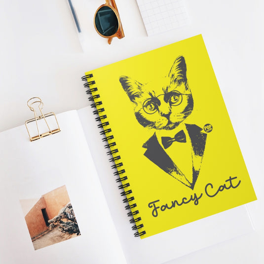Fancy Cat Tux Notebook