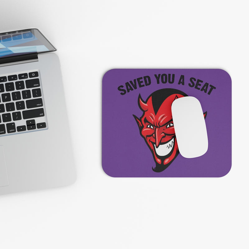 Load image into Gallery viewer, Saved You A Seat Devil Mouse Pad
