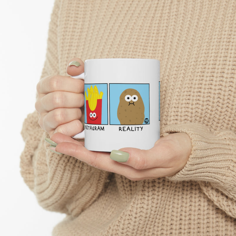 Load image into Gallery viewer, Online Reality Potato Mug
