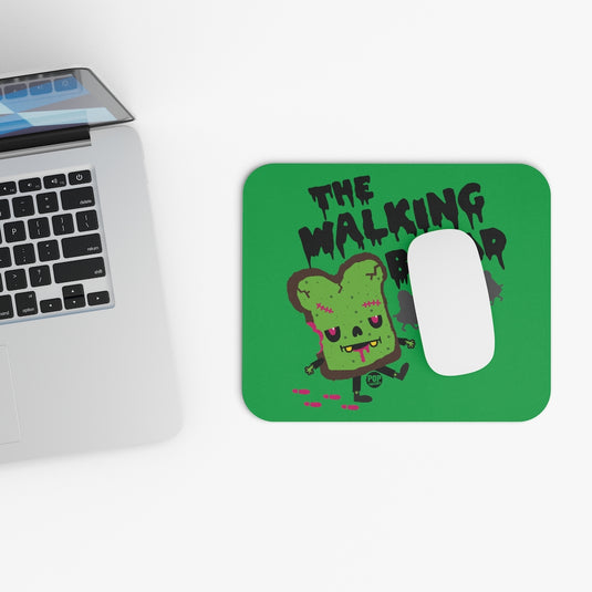 The Walking Bread Mouse Pad