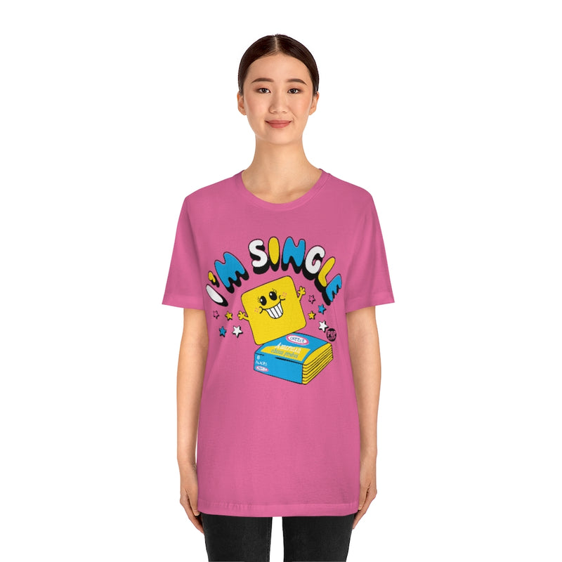 Load image into Gallery viewer, I&#39;m Single Cheese Unisex Tee
