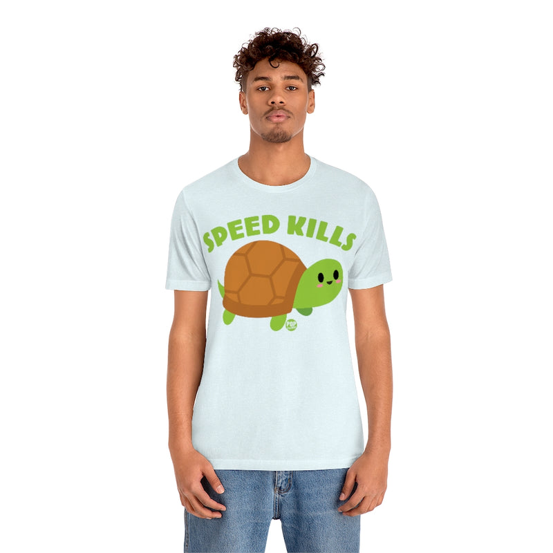 Load image into Gallery viewer, Speed Kills Turtle Unisex Tee
