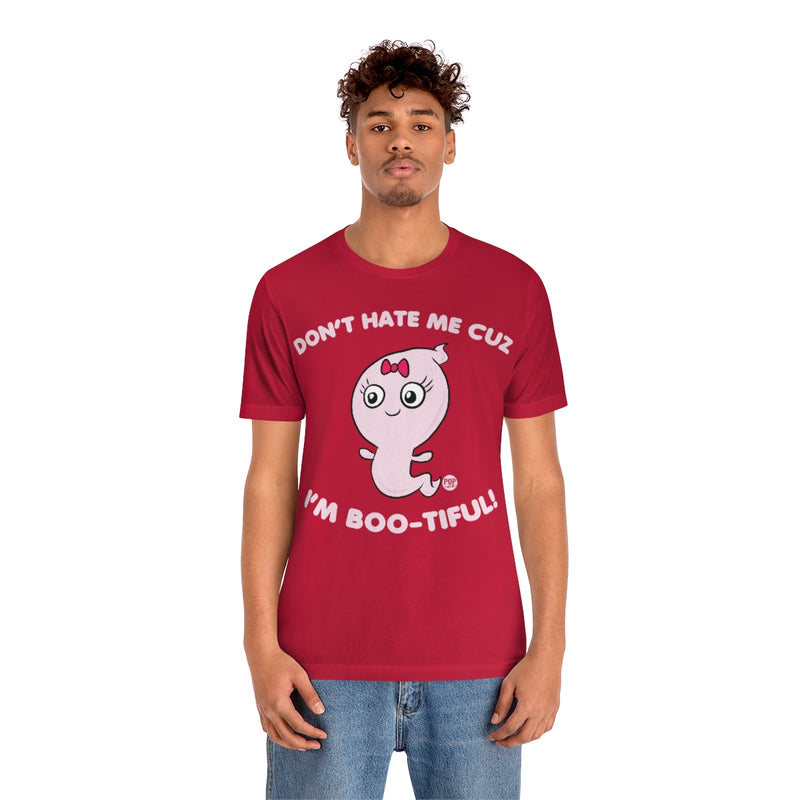 Load image into Gallery viewer, Dont Hate Me Bootiful Unisex Tee
