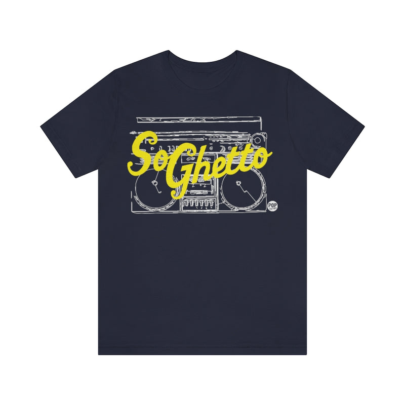 Load image into Gallery viewer, So Ghetto Blaster Unisex Tee
