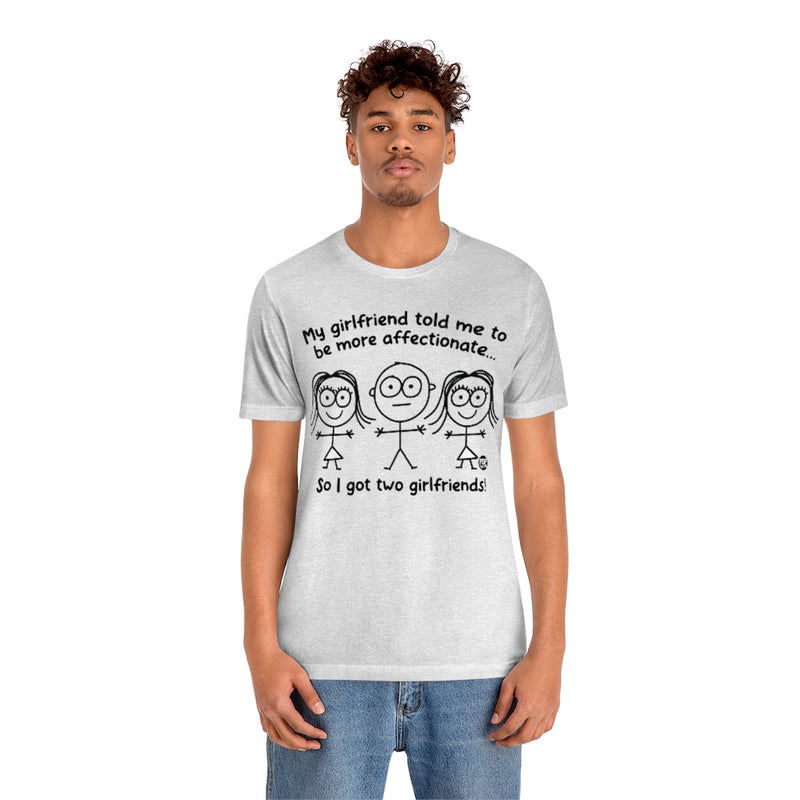 Load image into Gallery viewer, Two Girlfriends Boy Unisex Tee
