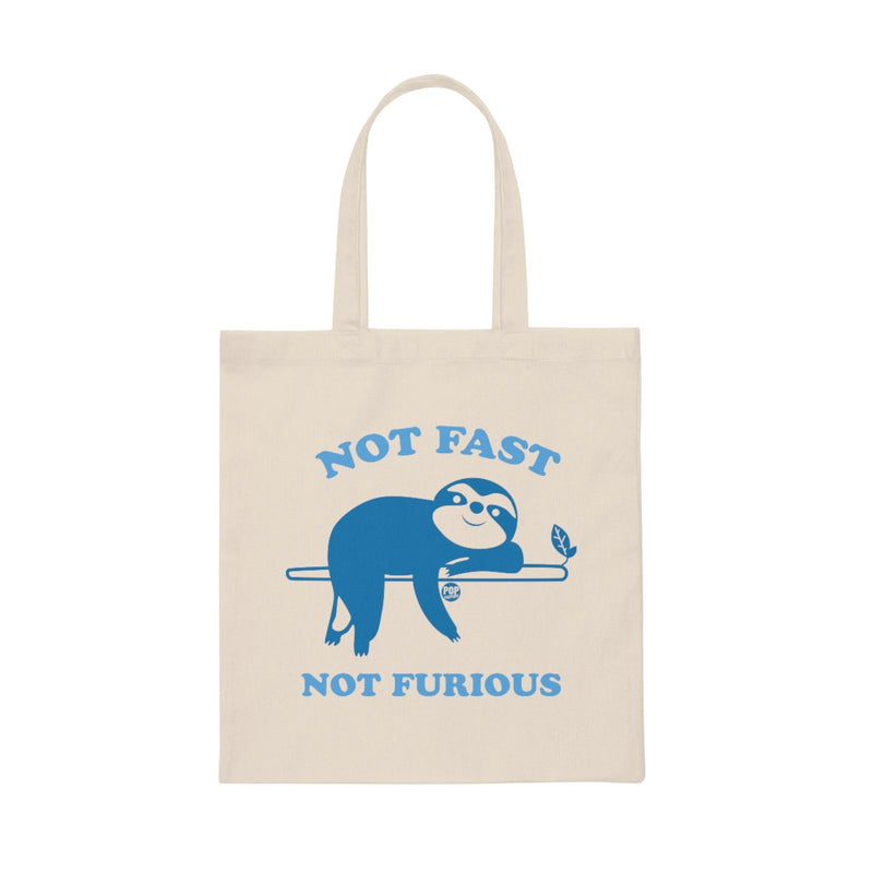 Load image into Gallery viewer, Not Fast Not Furious Sloth Tote
