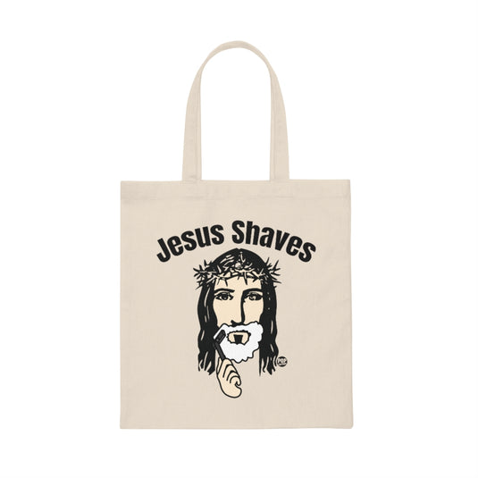 Jesus Shaves Tote