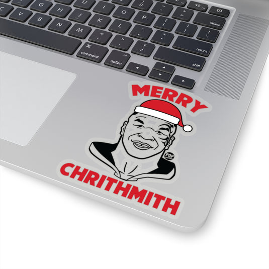 Merry Chrithmith Tyson Sticker