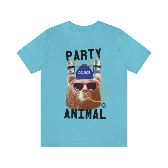 Party Animal Bear Unisex Tee