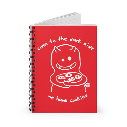 Come To Darkside Cookies Notebook