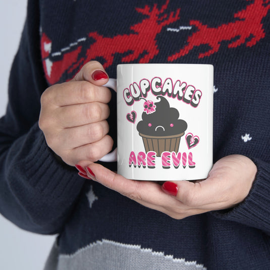 Cupcakes Are Evil Mug