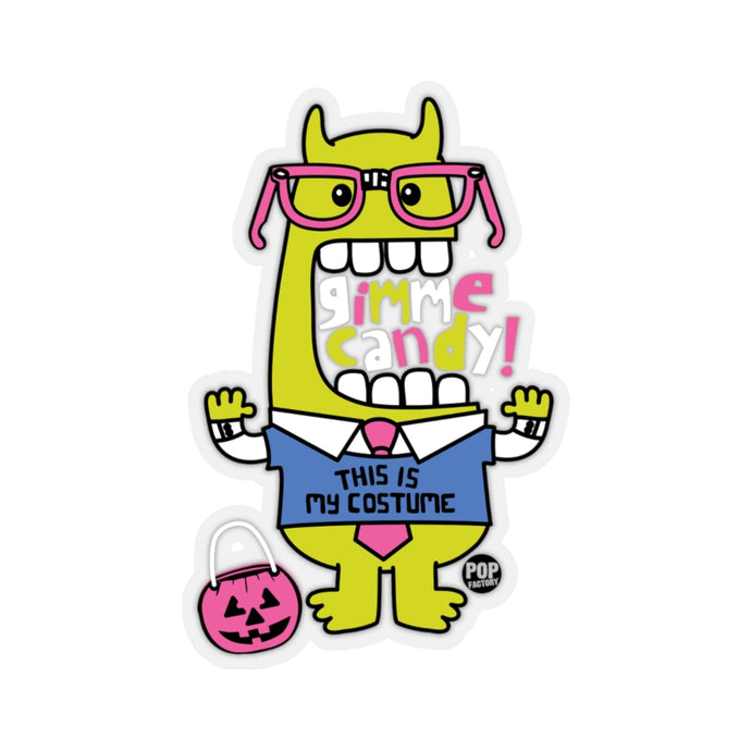 Gimme Candy Monster Sticker