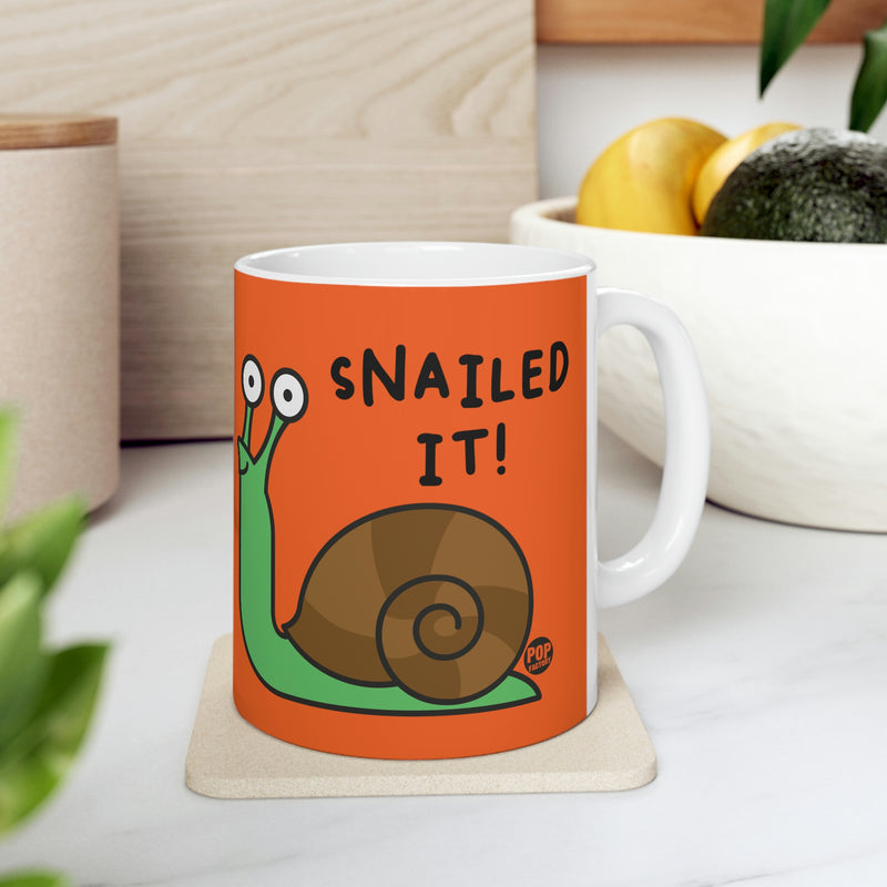 Load image into Gallery viewer, Snailed It !Snail Coffee Mug
