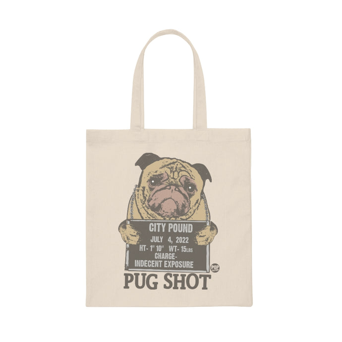 Pug Shot City Pound Tote