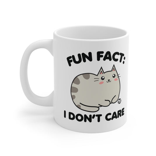 Fun Fact Cat Mug