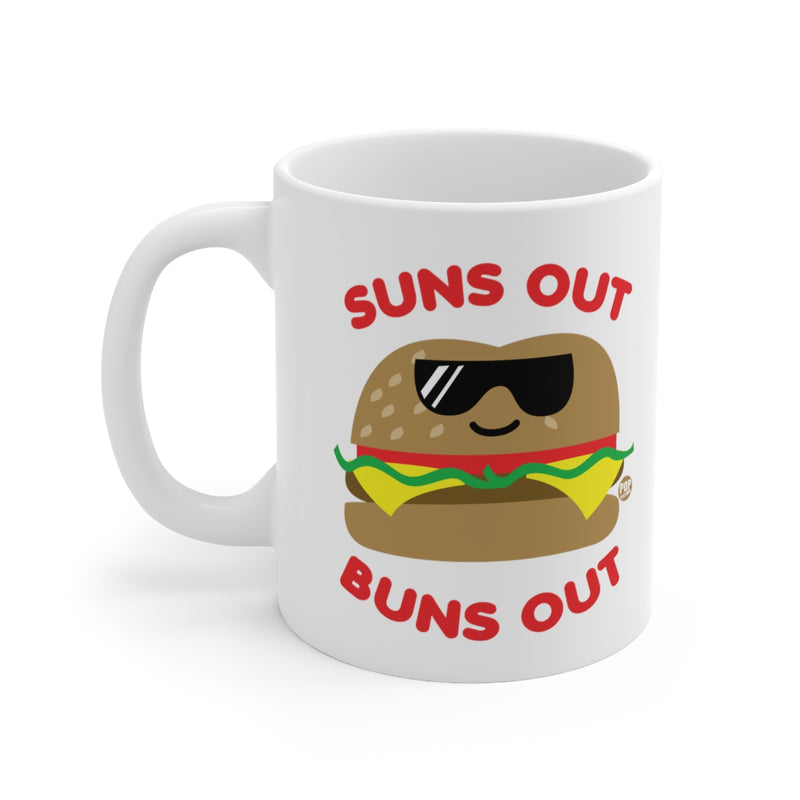 Load image into Gallery viewer, Suns Out Buns Out Burger Mug
