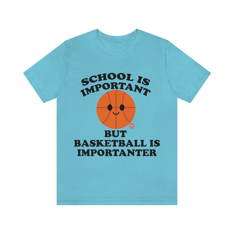 Load image into Gallery viewer, Basketball is Importanter Unisex Tee
