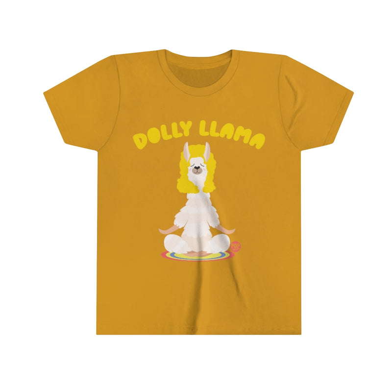 Load image into Gallery viewer, Dolly Llama Youth Short Sleeve Tee
