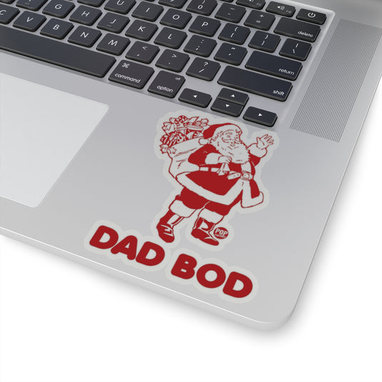 Dad Bod Santa Sticker