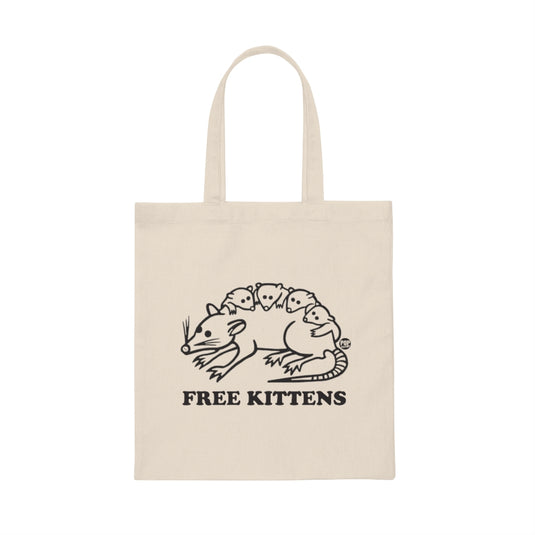 Free Kittens Possum Tote
