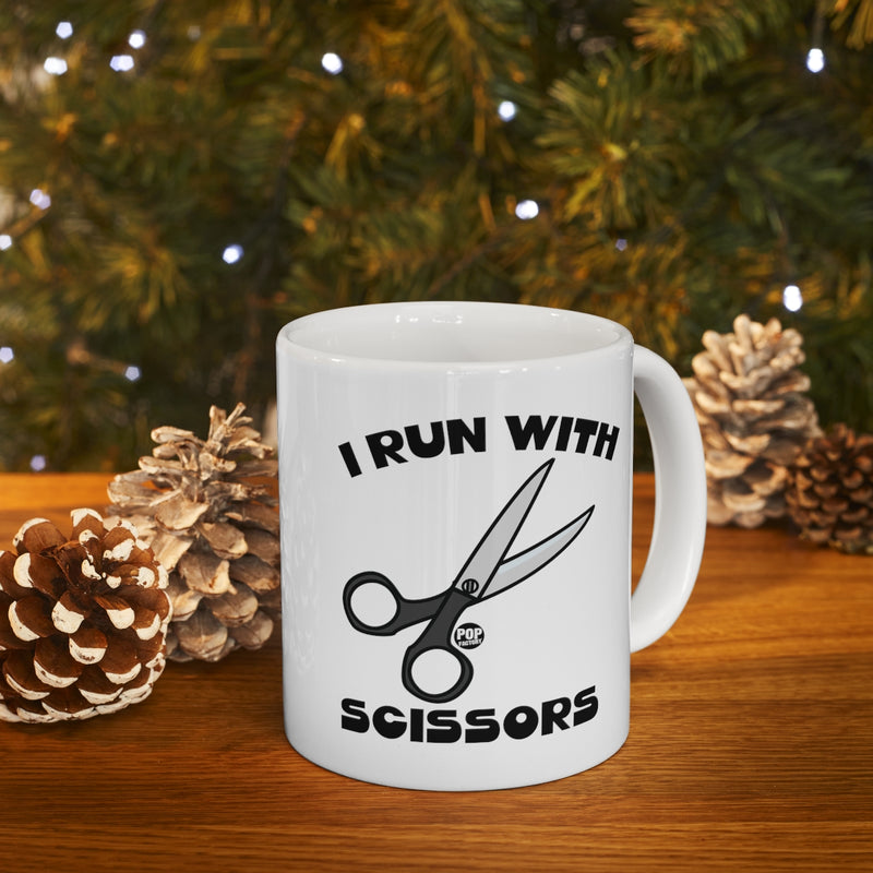 Load image into Gallery viewer, I Run With Scissors Mug
