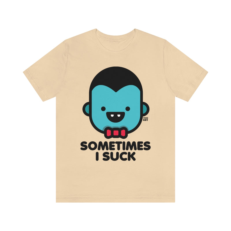 Load image into Gallery viewer, Sometimes I Suck Vampire Unisex Tee
