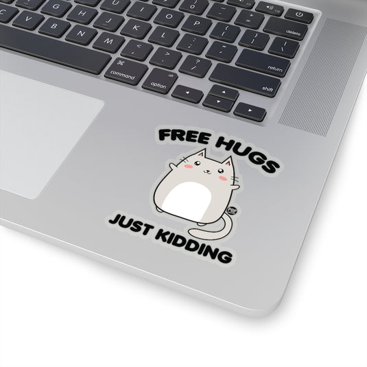 Free Hugs Cat Sticker