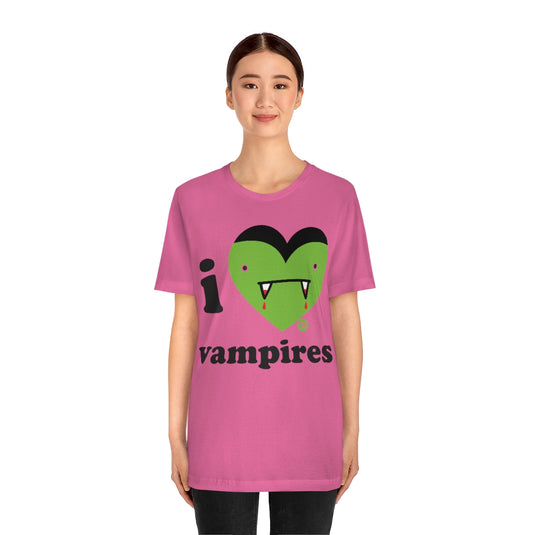 I Love Vampires Unisex Tee