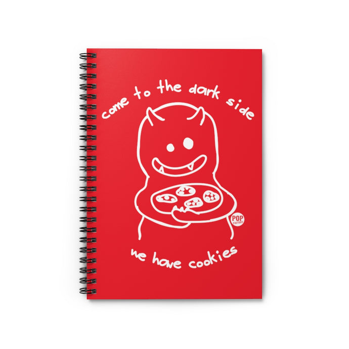 Come To Darkside Cookies Notebook
