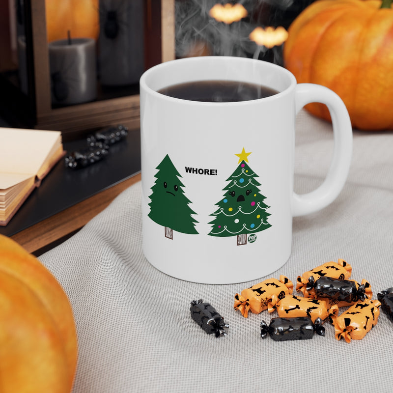 Load image into Gallery viewer, Xmas Tree Whore Mug
