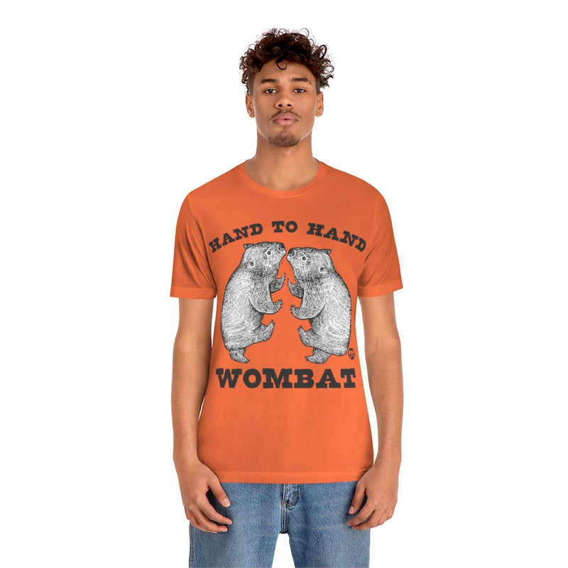 Load image into Gallery viewer, Hand To Hand Wombat Unisex Tee
