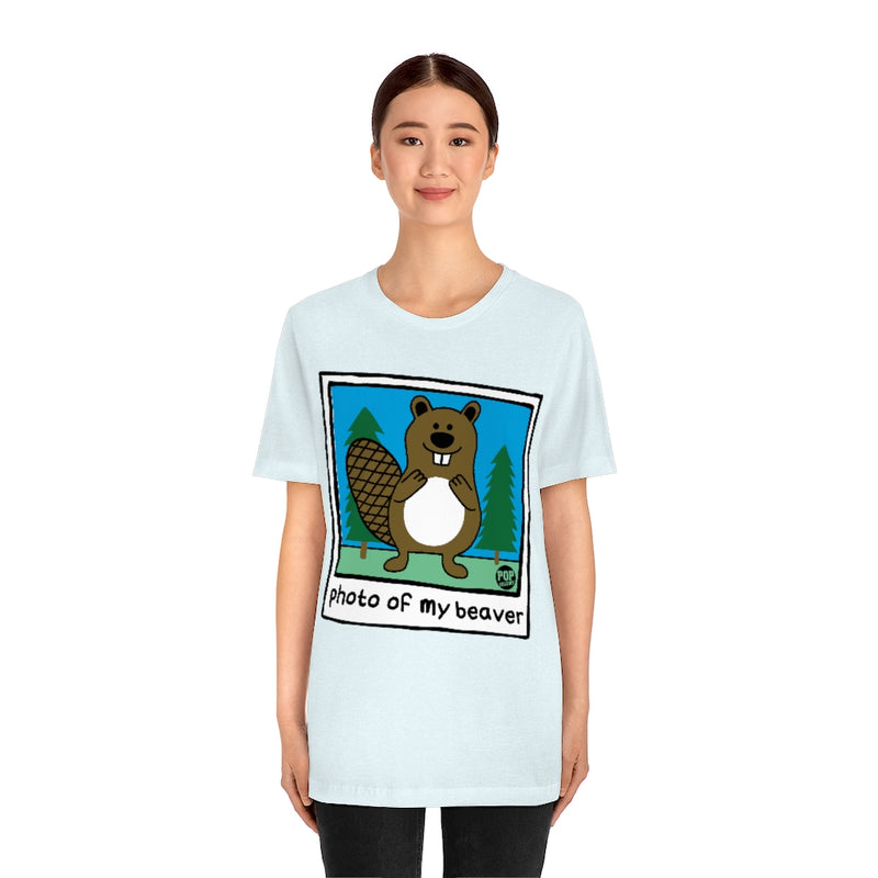 Load image into Gallery viewer, Photo Of My Beaver Unisex Tee
