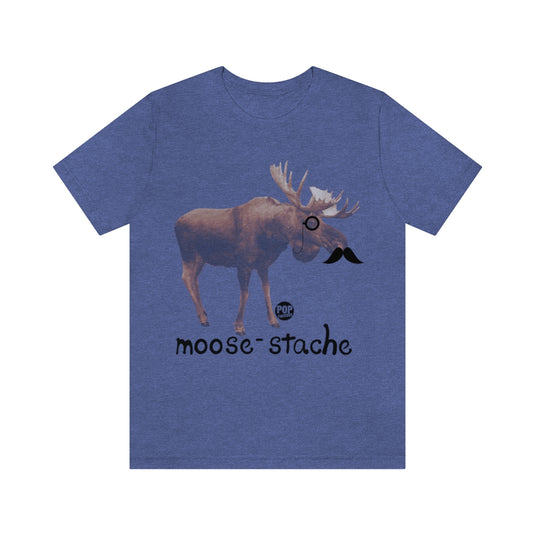 Moose Stache Unisex Tee