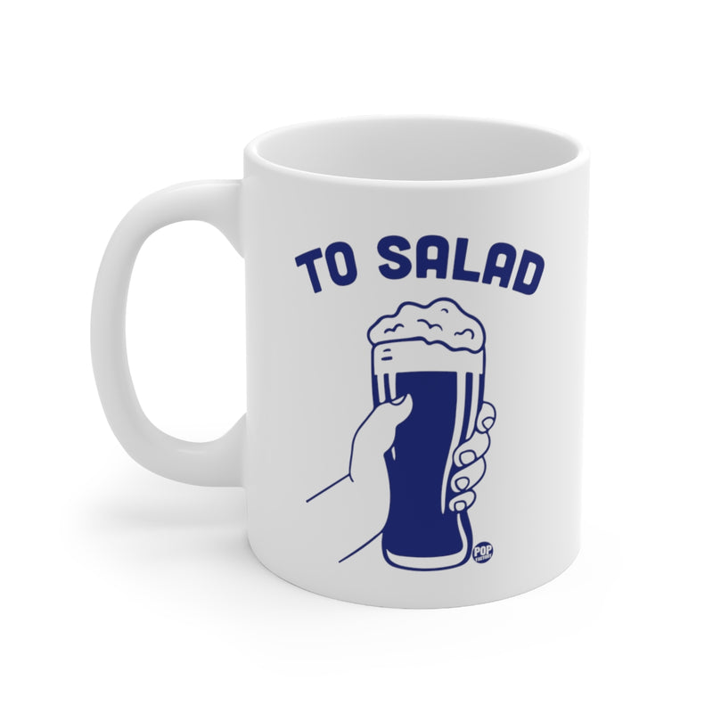 Load image into Gallery viewer, To Salad Beer Toast Mug
