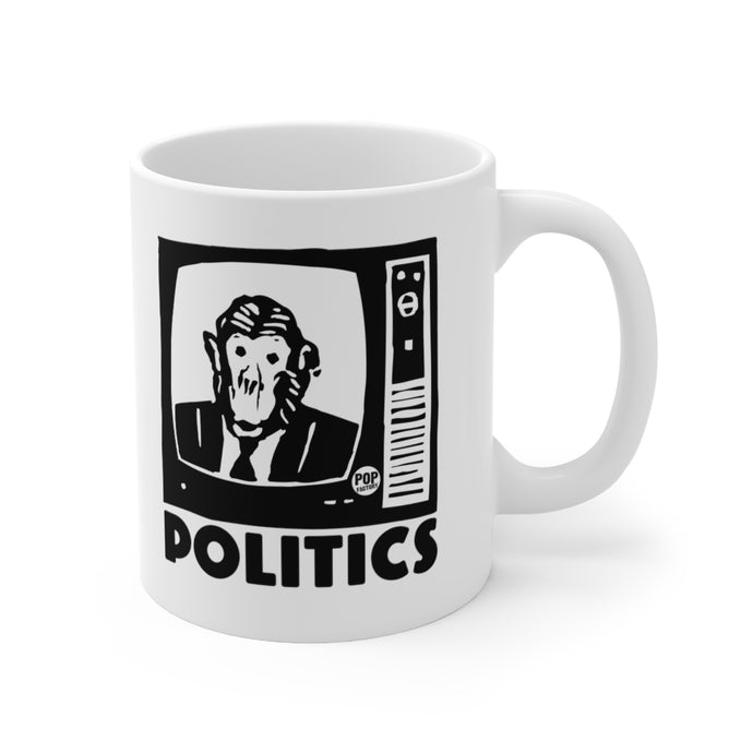 Politics Tv Monkey Mug