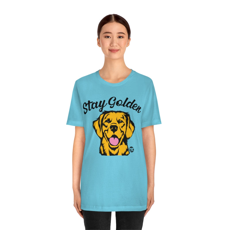 Load image into Gallery viewer, Stay Golden Retriever Unisex Tee
